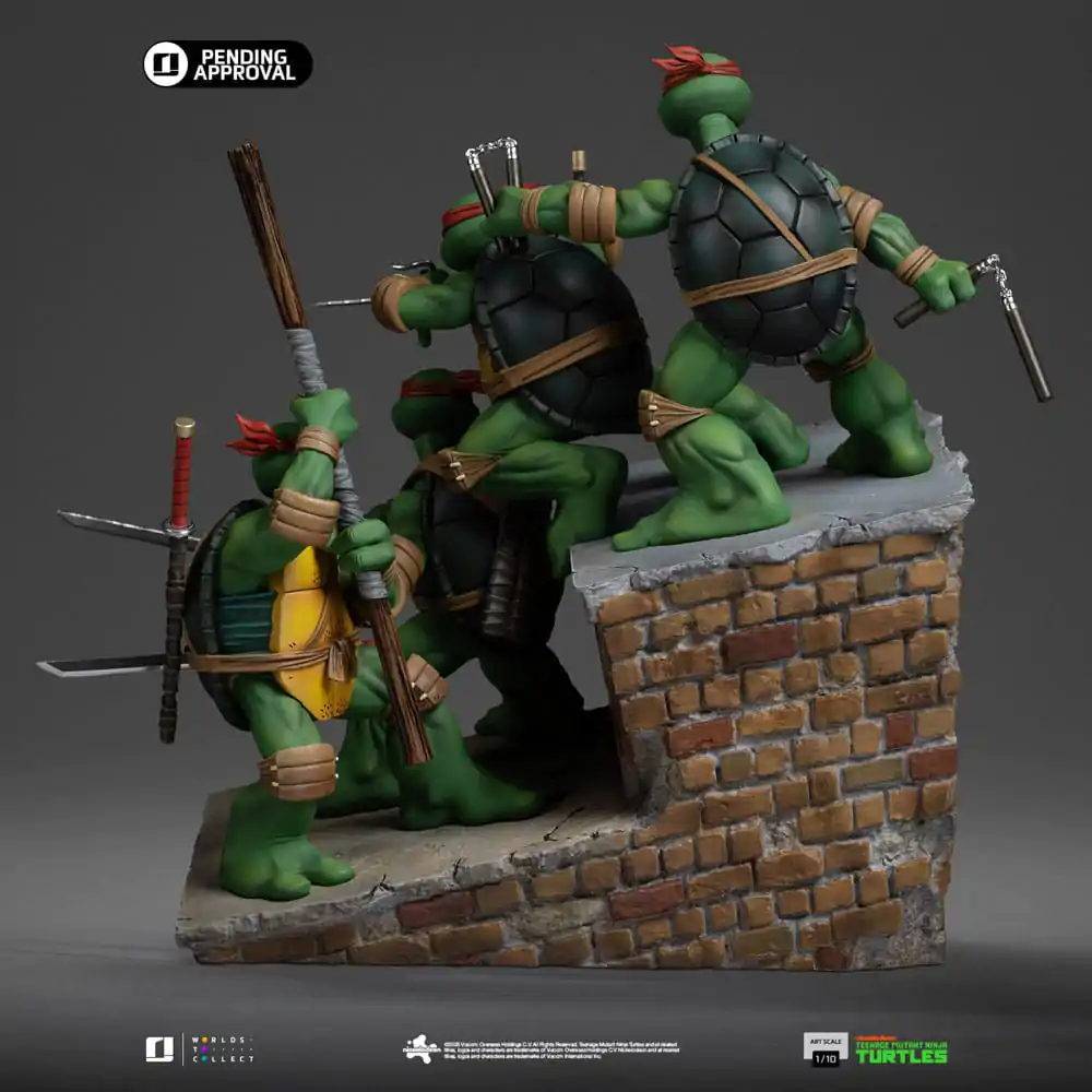 Statuie Art Scale 1/10 Teenage Mutant Ninja Turtles Kevin Eastman Version 24 cm poza produsului
