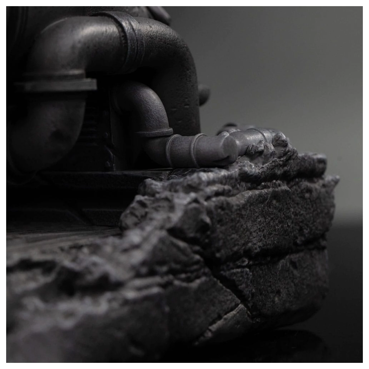 Teenage Mutant Ninja Turtles Statuie Art Scale 1/10 Leonardo Black and White Variant 26 cm poza produsului