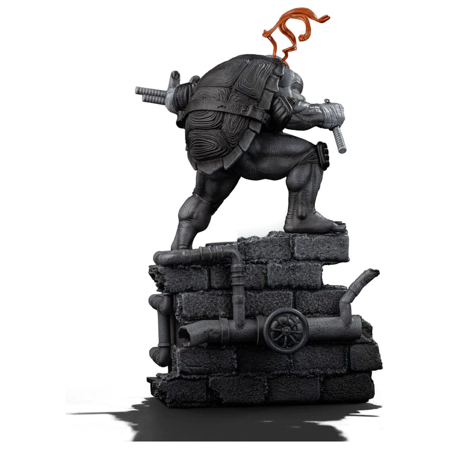 Teenage Mutant Ninja Turtles Art Scale Statuie 1/10 Michelangelo Black and White Variant 26 cm poza produsului