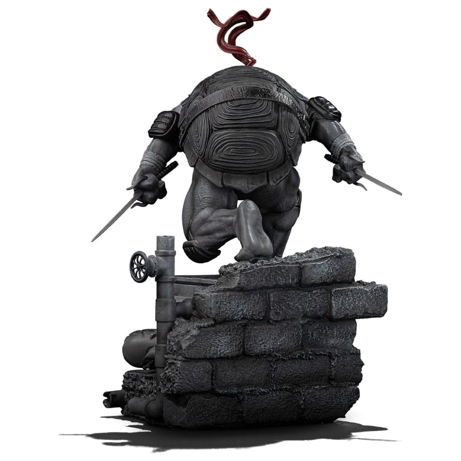 Teenage Mutant Ninja Turtles Art Scale Statuie 1/10 Raphael Black and White Variant 26 cm poza produsului