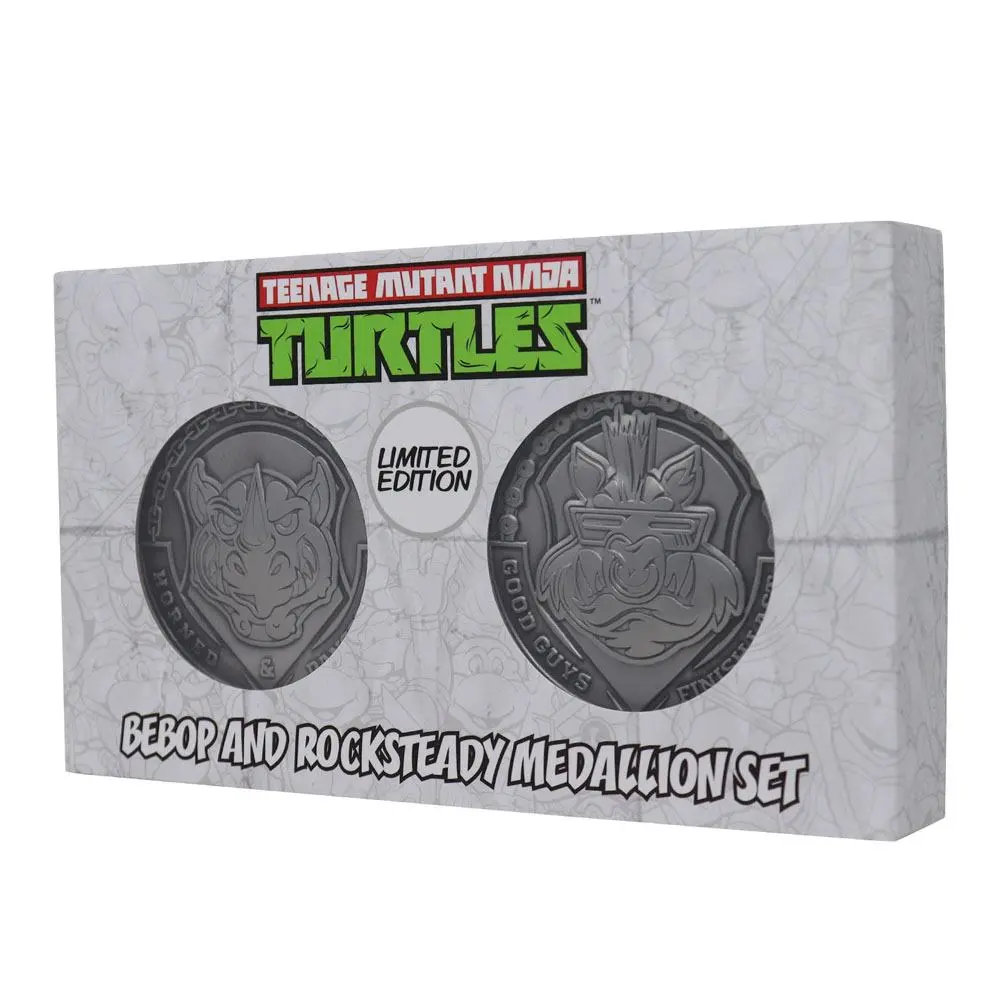 Set medalioane Teenage Mutant Ninja Turtles Bad Guys Limited Edition poza produsului