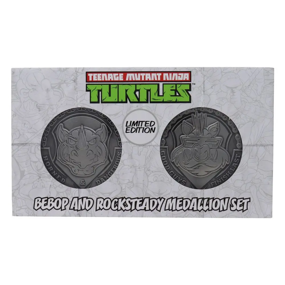 Set medalioane Teenage Mutant Ninja Turtles Bad Guys Limited Edition poza produsului