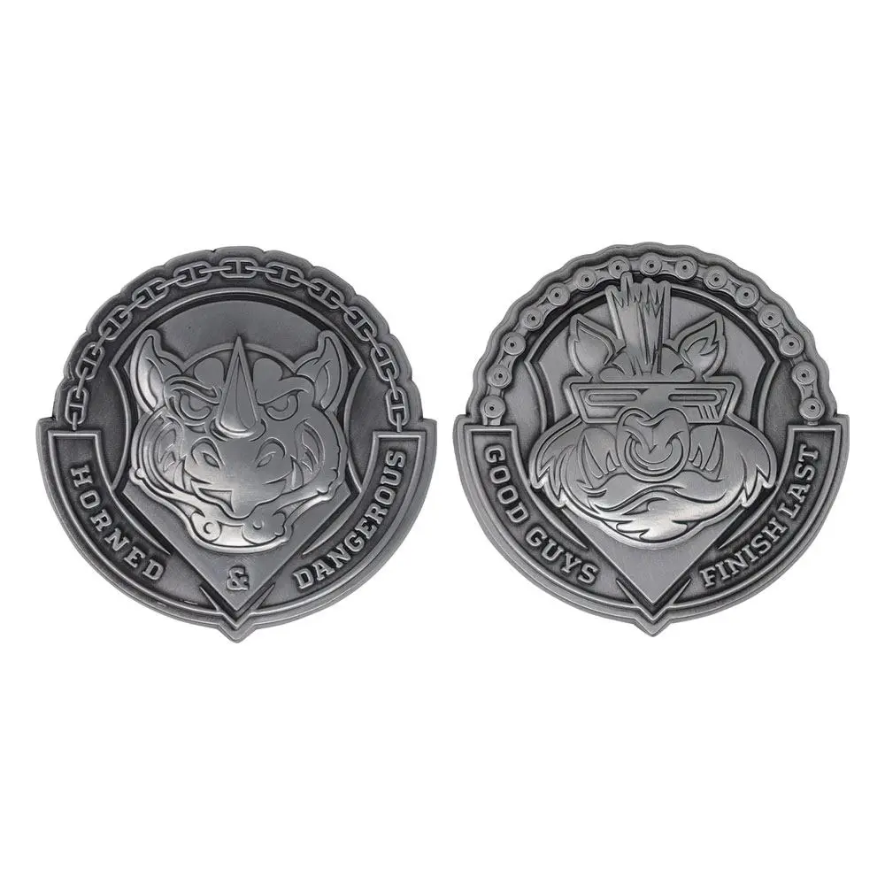 Set medalioane Teenage Mutant Ninja Turtles Bad Guys Limited Edition poza produsului