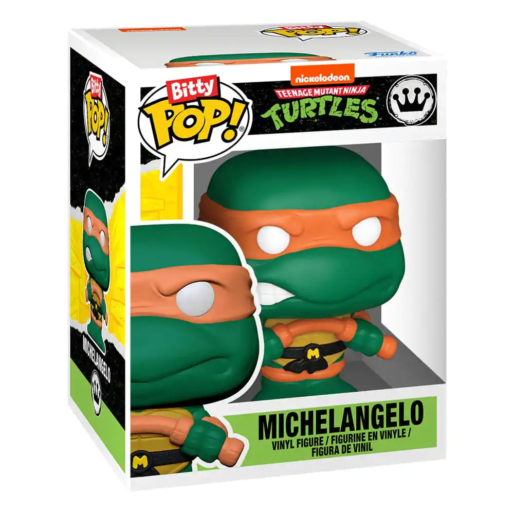 Teenage Mutant Ninja Turtles Bitty Funko POP! Bitty Box Display cu 2 Figurine Vinyl Sewer Lair poza produsului