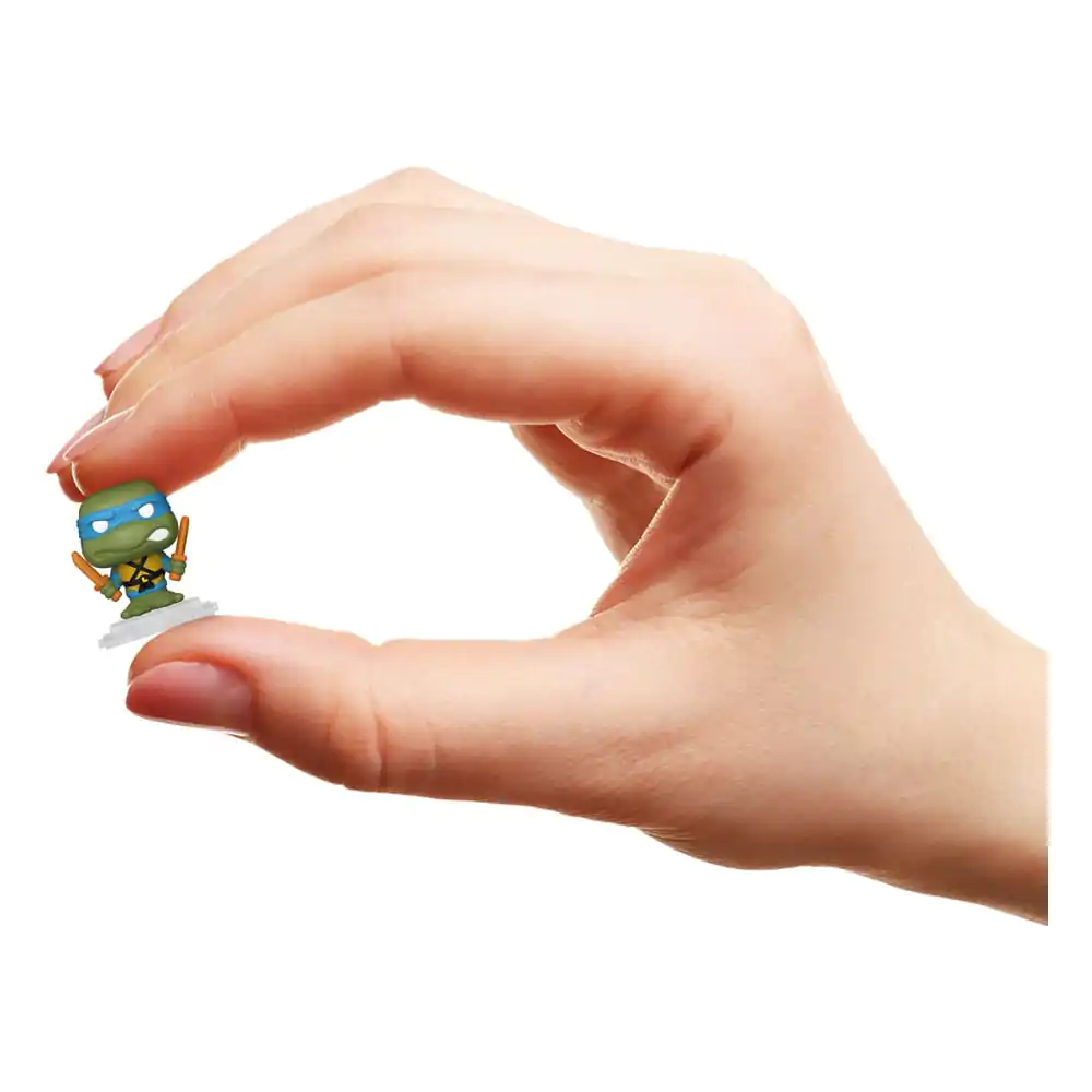 Teenage Mutant Ninja Turtles Bitty Funko POP! Bitty Box Display cu 2 Figurine Vinyl Sewer Lair poza produsului