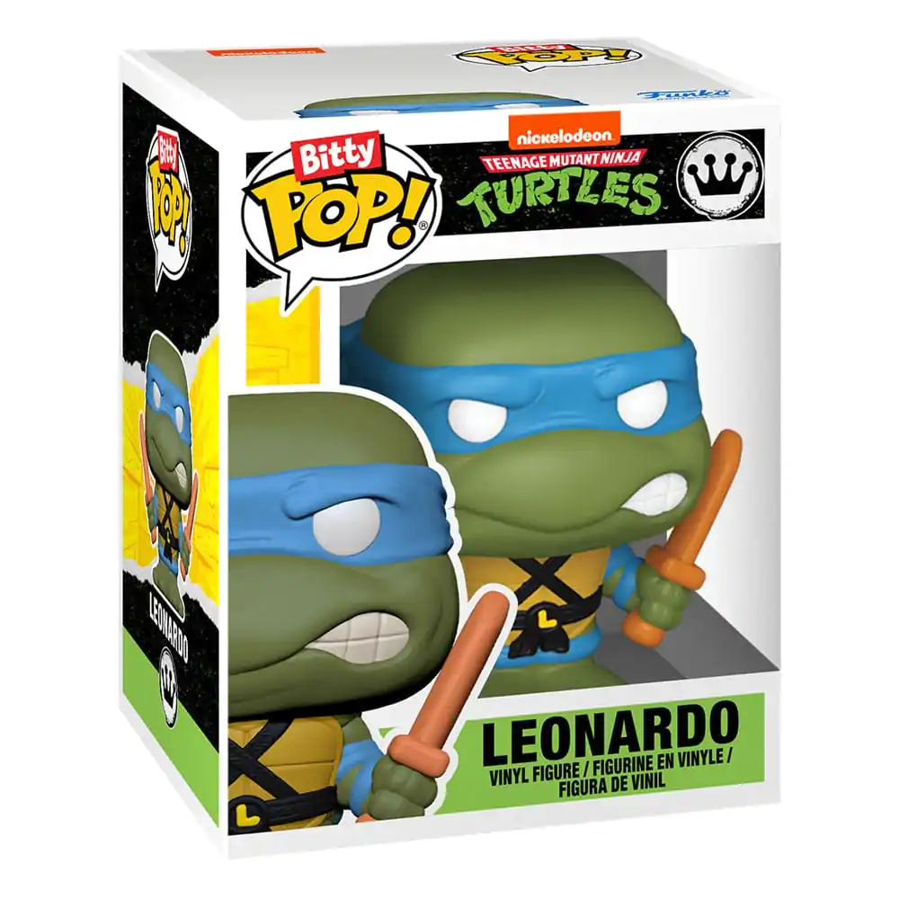 Teenage Mutant Ninja Turtles Bitty Funko POP! Bitty Box Display cu 2 Figurine Vinyl Sewer Lair poza produsului