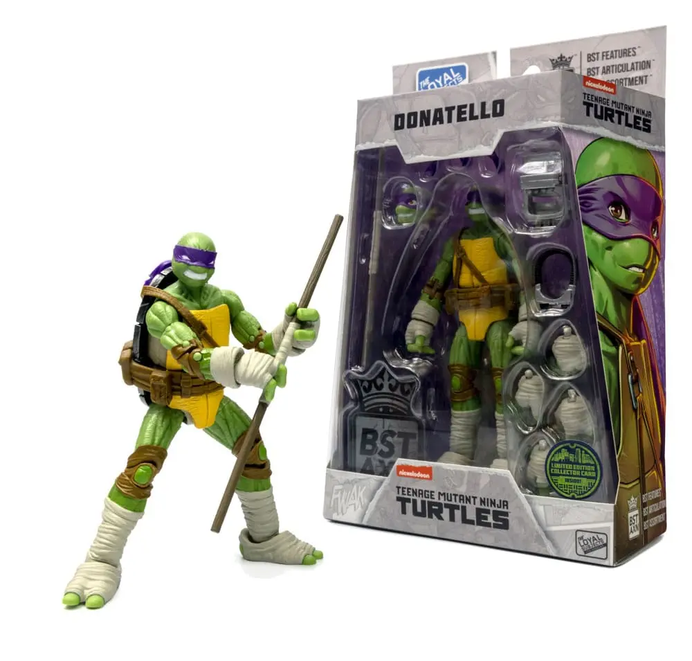 Teenage Mutant Ninja Turtles BST AXN Figurina de acțiune Donatello (IDW Comics) 13 cm poza produsului