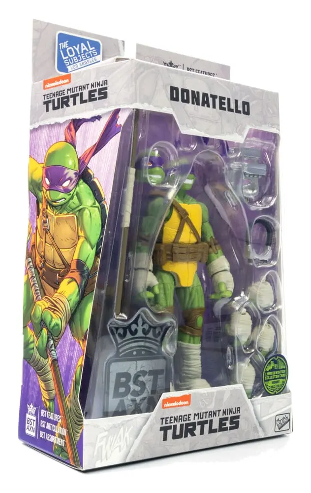 Teenage Mutant Ninja Turtles BST AXN Figurina de acțiune Donatello (IDW Comics) 13 cm poza produsului