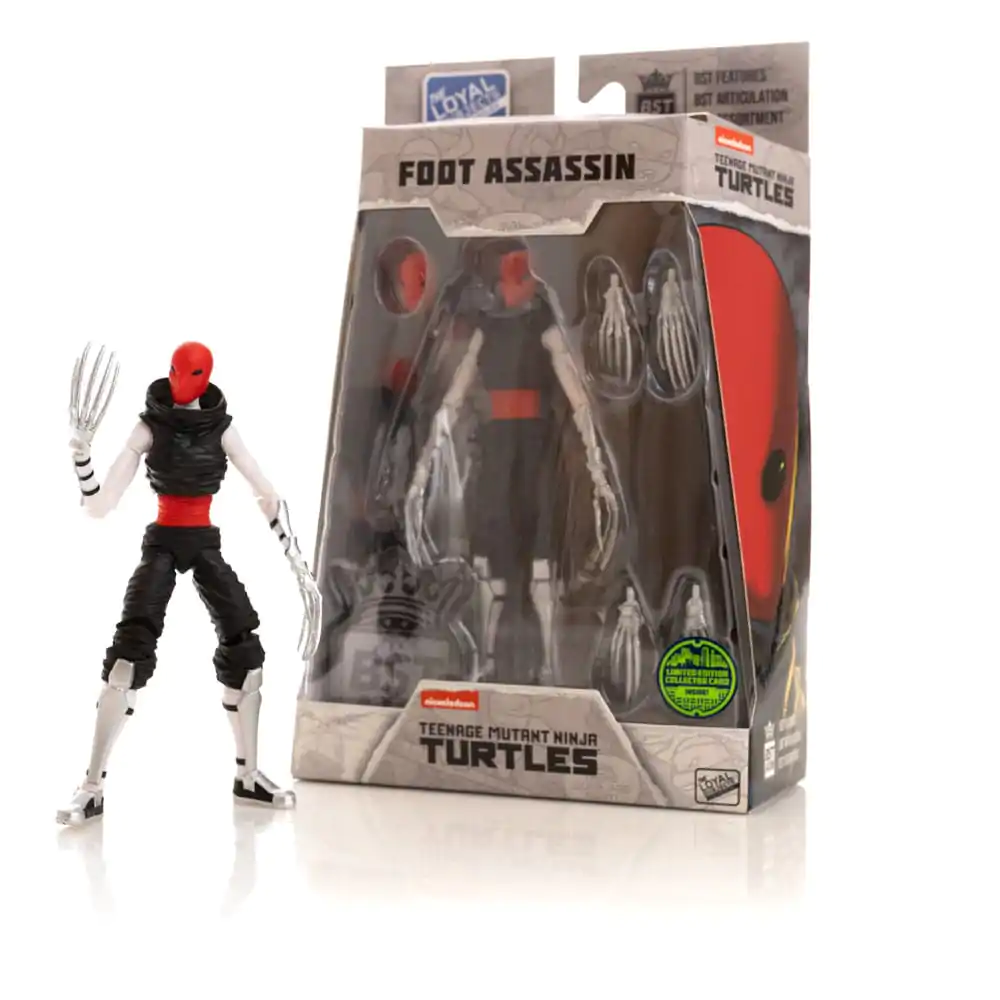 Teenage Mutant Ninja Turtles BST AXN Figurina de acțiune Asasinul Foot (IDW Comics) 13 cm poza produsului