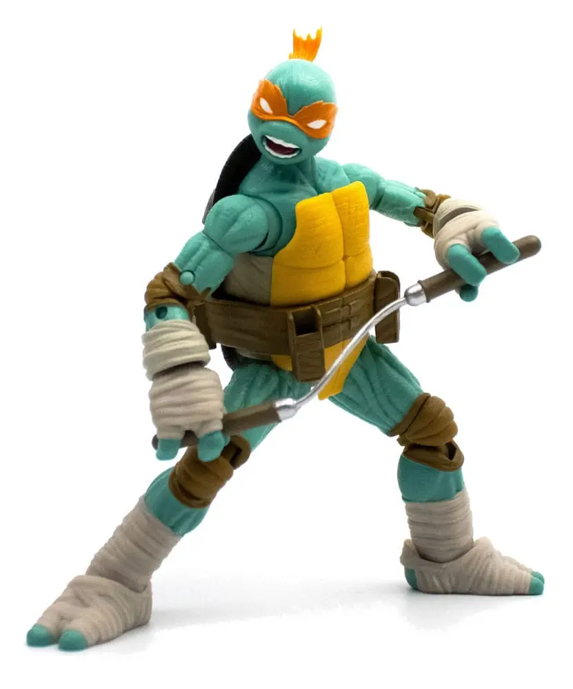Teenage Mutant Ninja Turtles BST AXN Figurina de actiune Michelangelo (IDW Comics) 13 cm poza produsului