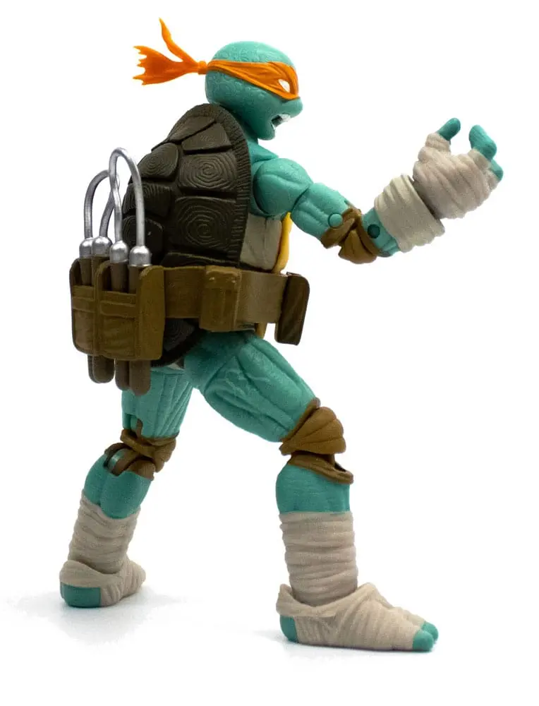 Teenage Mutant Ninja Turtles BST AXN Figurina de actiune Michelangelo (IDW Comics) 13 cm poza produsului