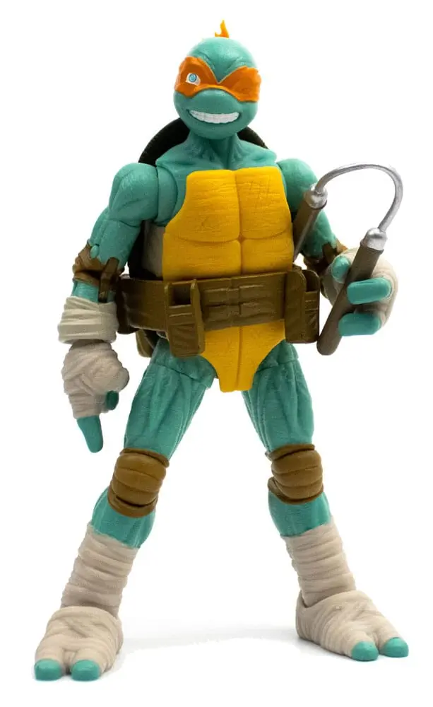 Teenage Mutant Ninja Turtles BST AXN Figurina de actiune Michelangelo (IDW Comics) 13 cm poza produsului