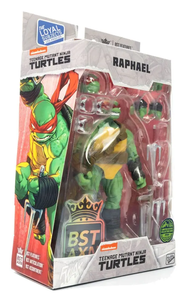 Teenage Mutant Ninja Turtles BST AXN figurină de acțiune Raphael (IDW Comics) 13 cm poza produsului