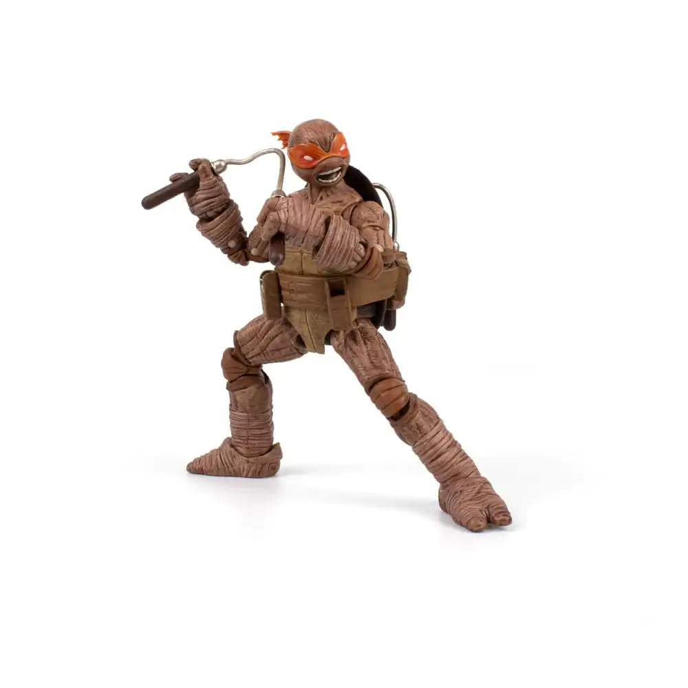 Figurine de acțiune Teenage Mutant Ninja Turtles BST AXN 4-Pack Broască Țestoasă Zombie (IDW Comics) 13 cm poza produsului