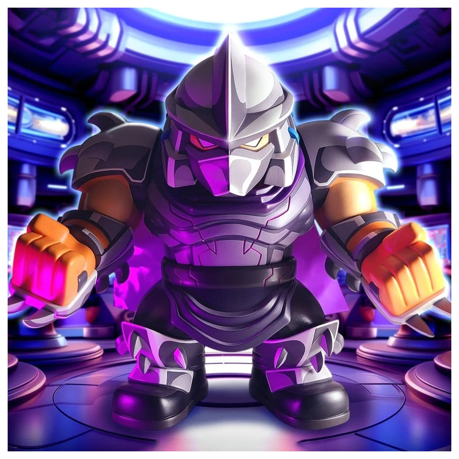 Teenage Mutant Ninja Turtles Bulkyz figura de vinil Shredder 34 cm poza produsului