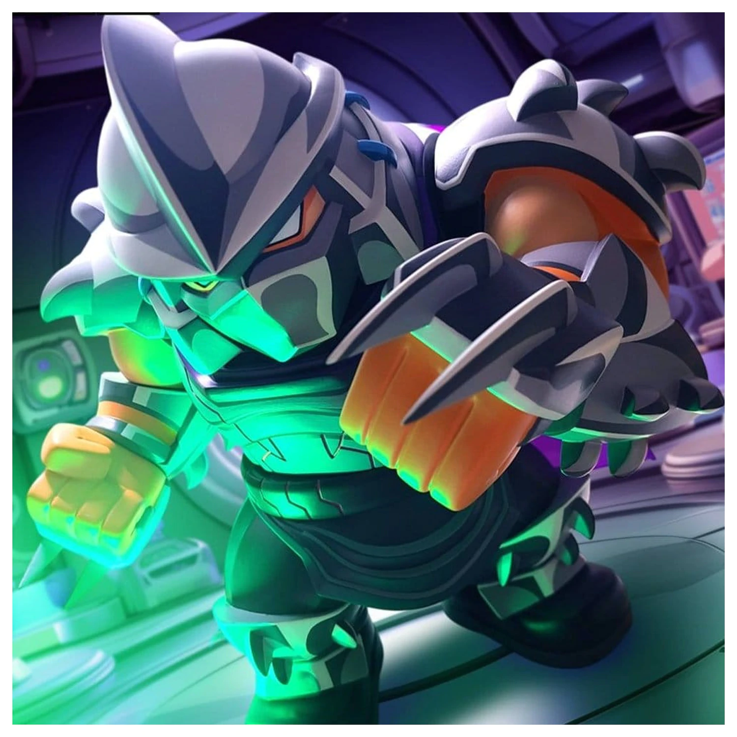 Teenage Mutant Ninja Turtles Bulkyz figura de vinil Shredder 34 cm poza produsului