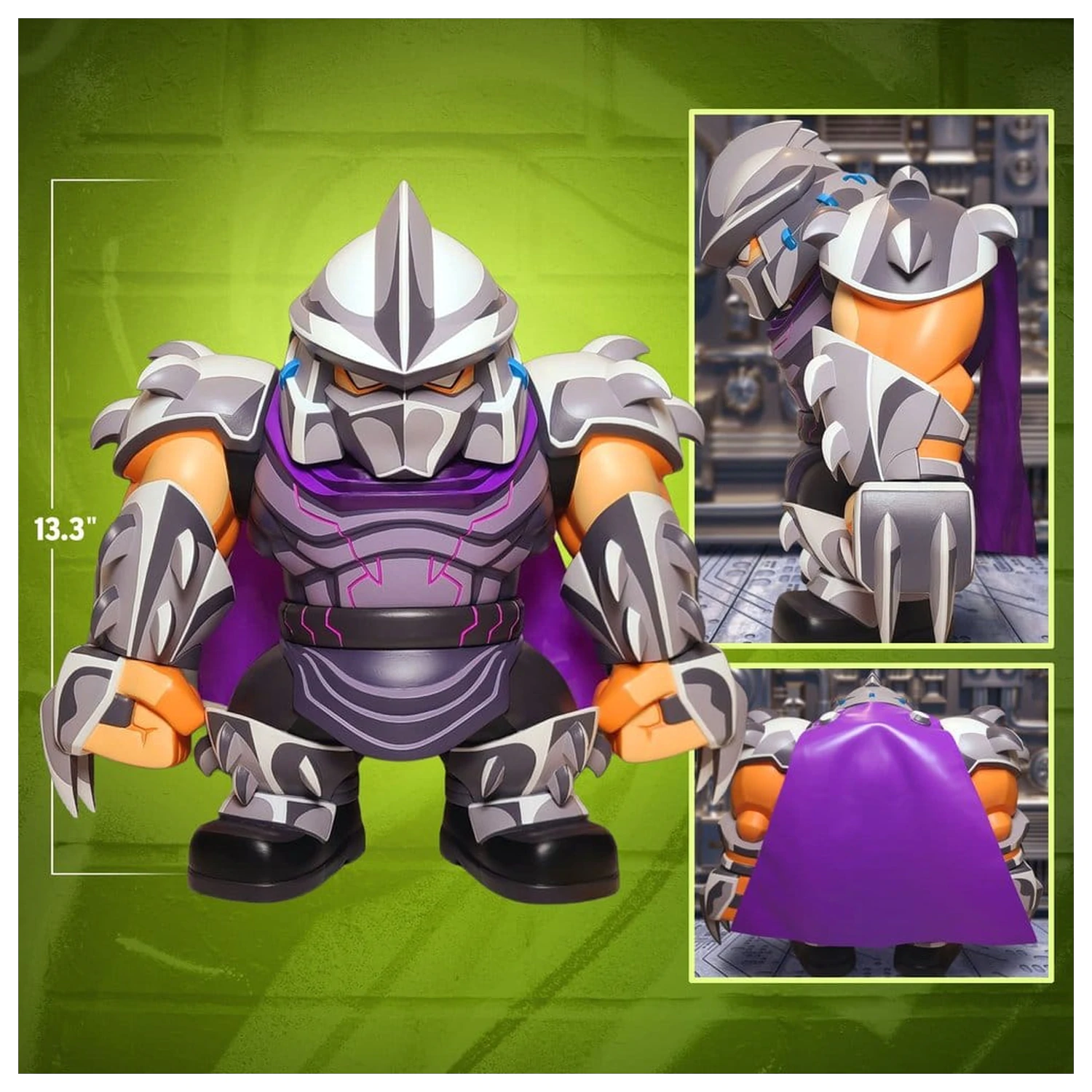Teenage Mutant Ninja Turtles Bulkyz figura de vinil Shredder 34 cm poza produsului