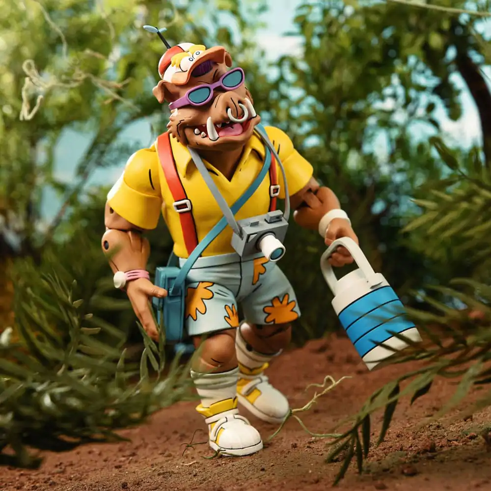 Teenage Mutant Ninja Turtles (Cartoon 1980) Figurină de acțiune set 2 bucăți Vacation Bebop and Rocksteady 18 cm poza produsului