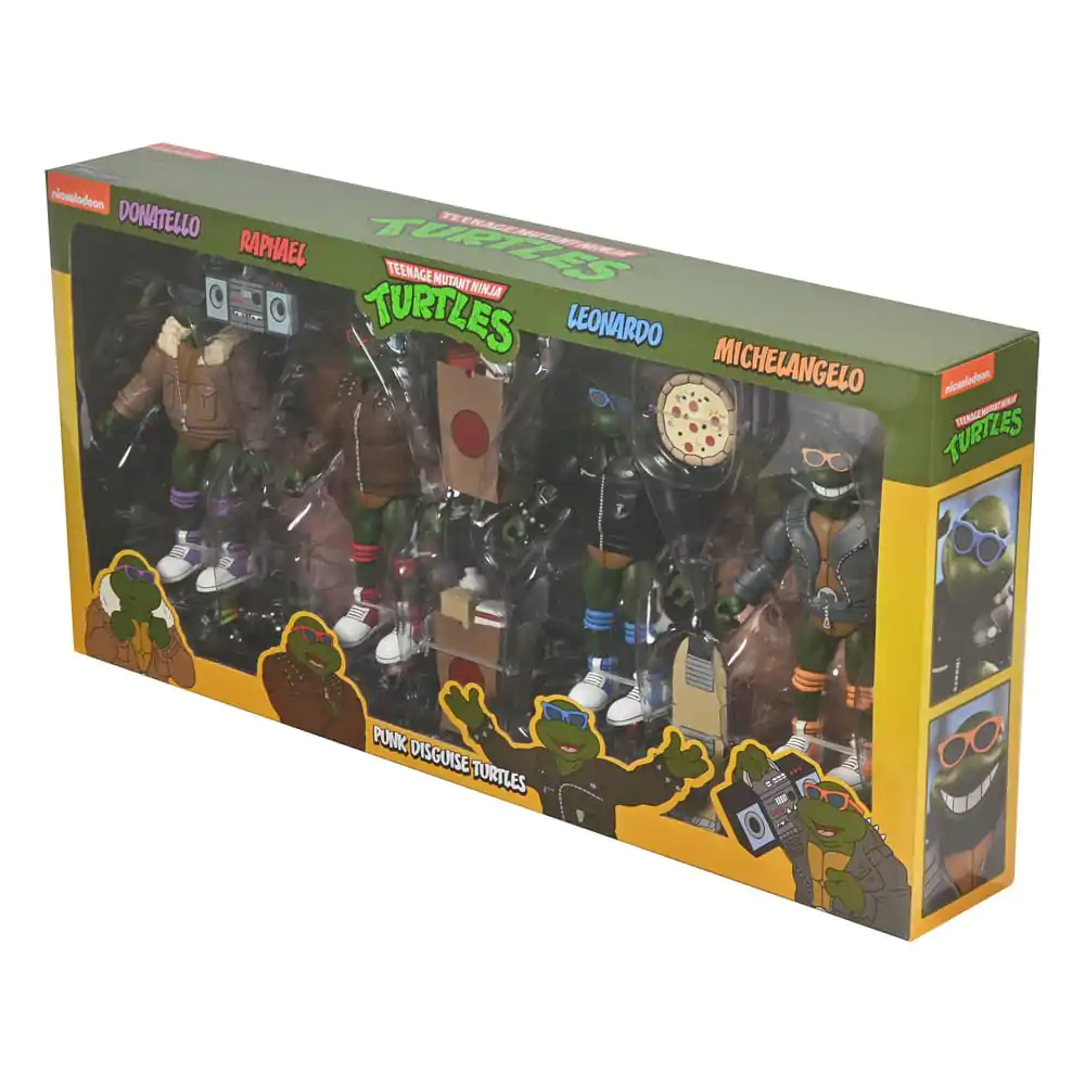 Teenage Mutant Ninja Turtles (Cartoon) Figurine de acțiune Set 4 Bucăți Țestoase Punk 18 cm poza produsului