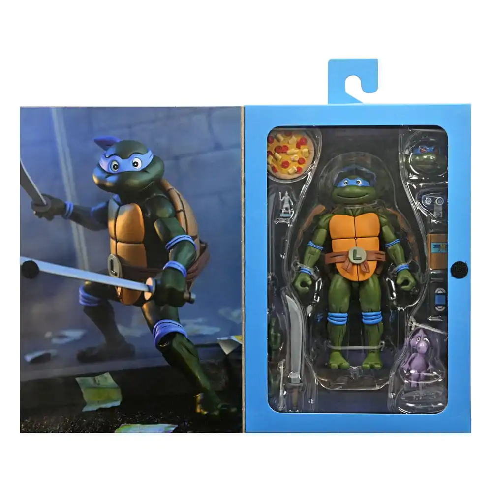 Teenage Mutant Ninja Turtles (Cartoon) figurină de acțiune Ultimate Leonardo VHS 18 cm poza produsului