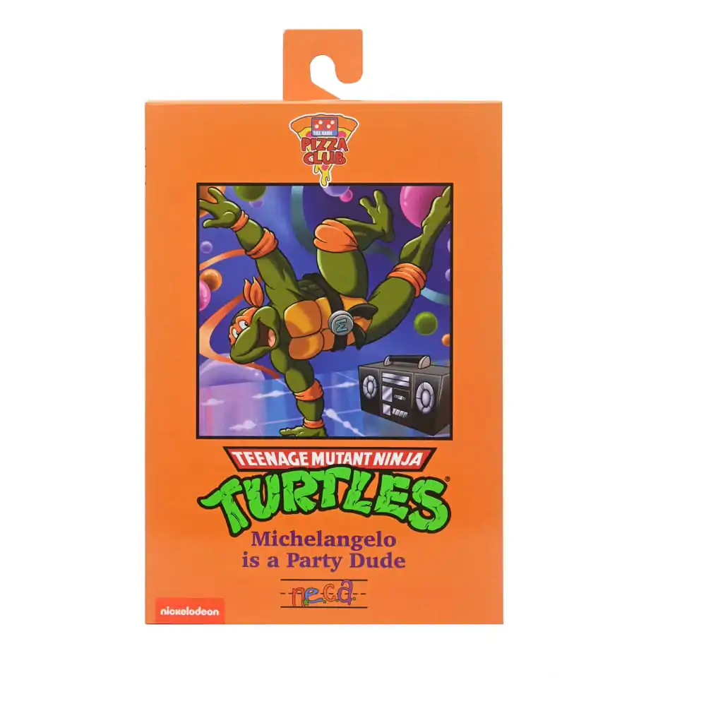 Teenage Mutant Ninja Turtles (Cartoon) Figurina de Acțiune Ultimate Michelangelo VHS 18 cm poza produsului