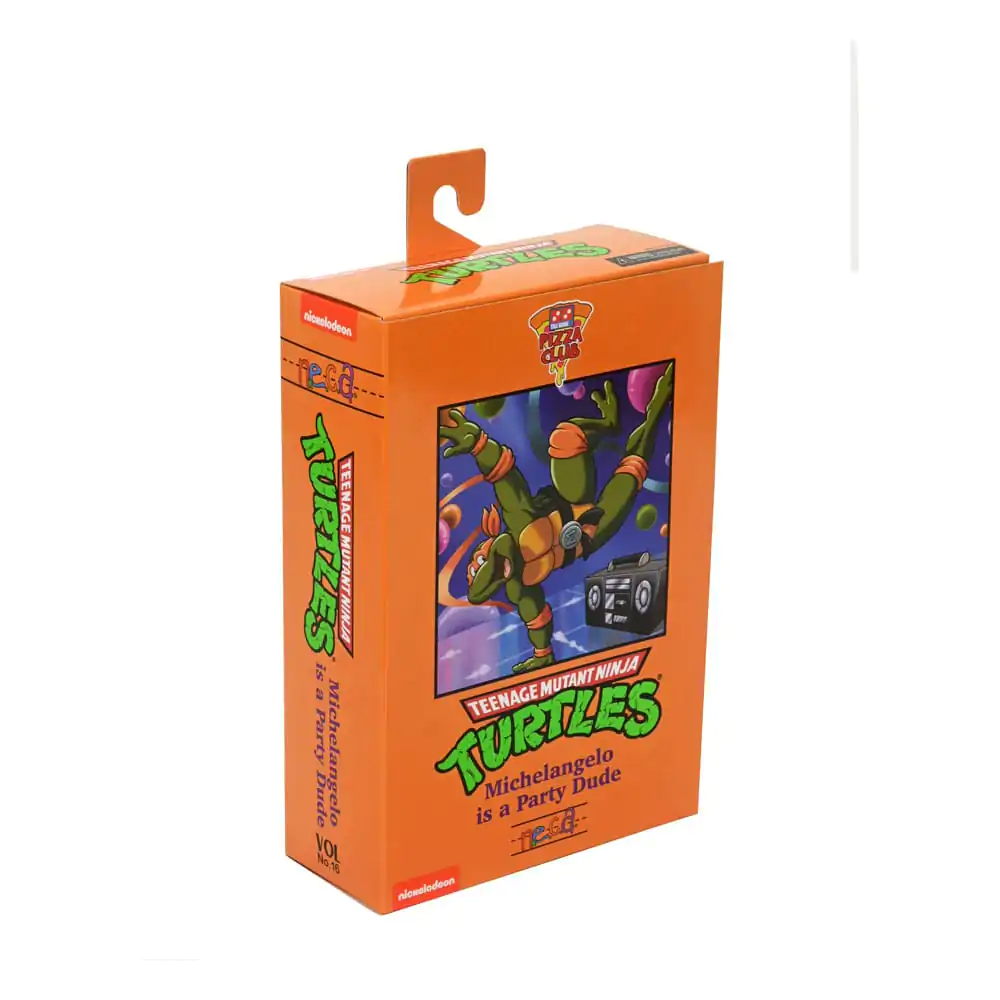 Teenage Mutant Ninja Turtles (Cartoon) Figurina de Acțiune Ultimate Michelangelo VHS 18 cm poza produsului