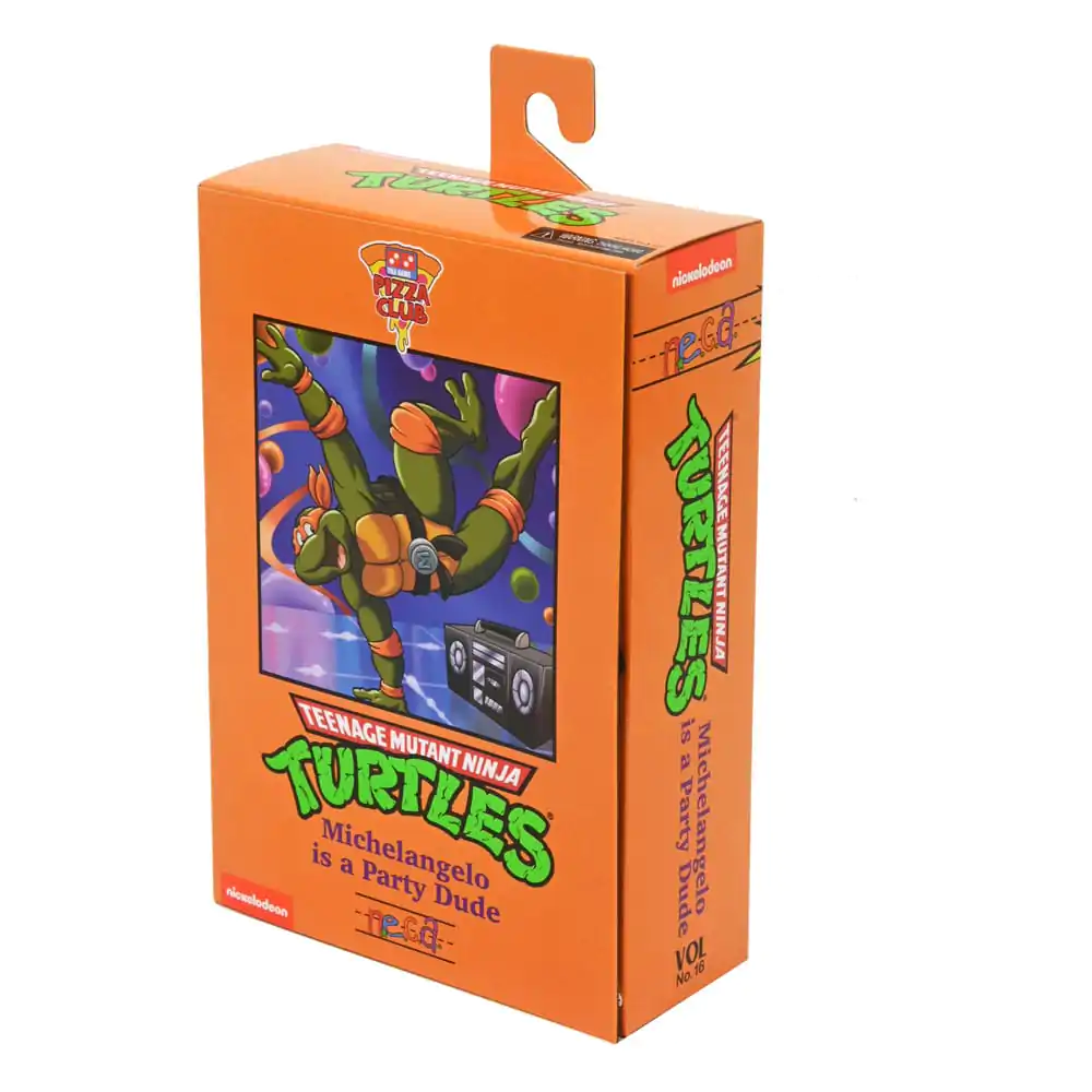 Teenage Mutant Ninja Turtles (Cartoon) Figurina de Acțiune Ultimate Michelangelo VHS 18 cm poza produsului