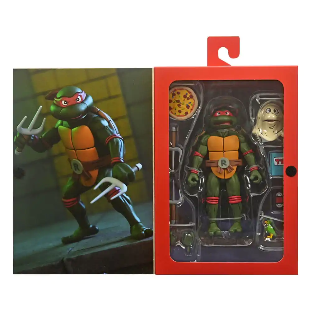 Teenage Mutant Ninja Turtles (Cartoon) Figurina de acțiune Ultimate Raphael VHS 18 cm poza produsului