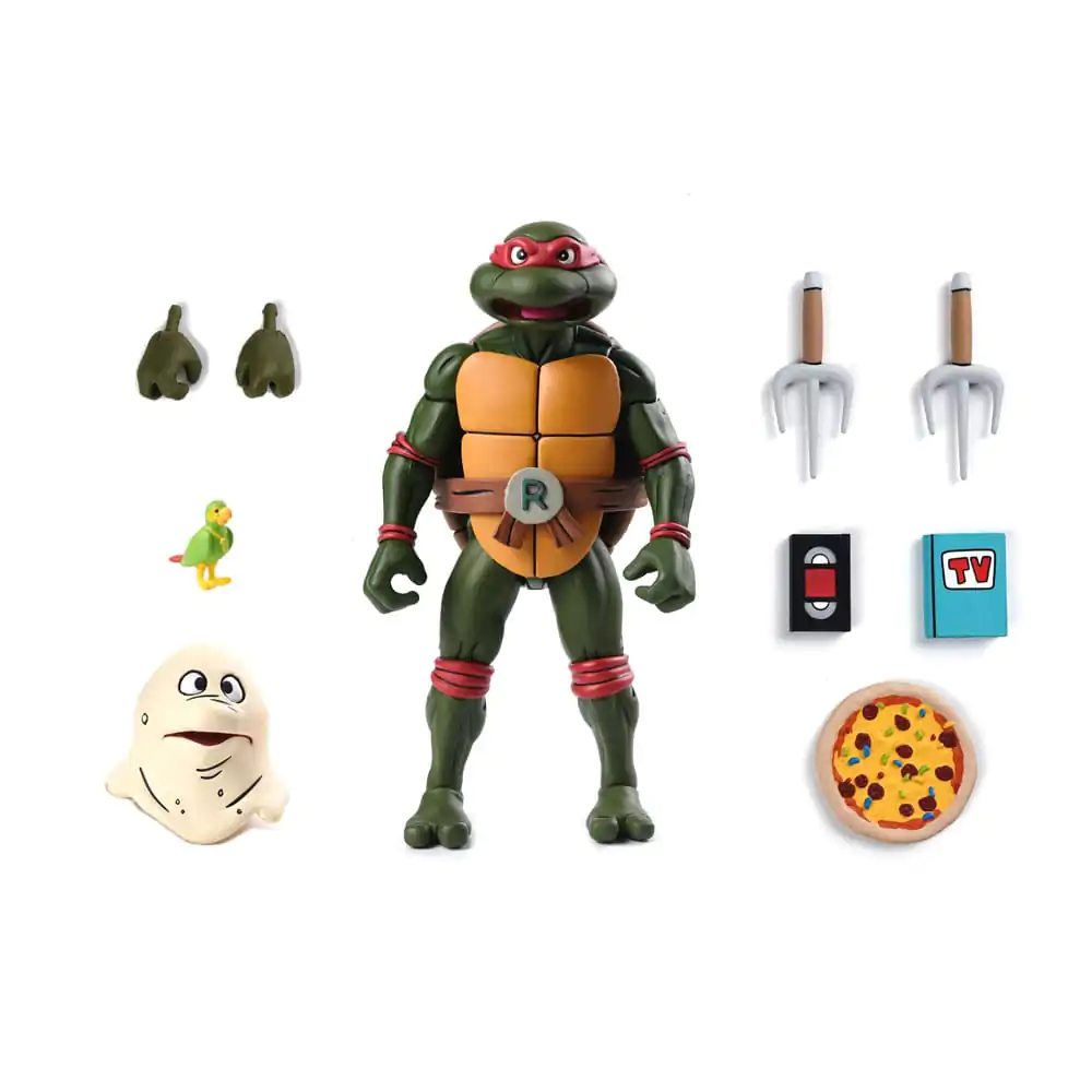 Teenage Mutant Ninja Turtles (Cartoon) Figurina de acțiune Ultimate Raphael VHS 18 cm poza produsului