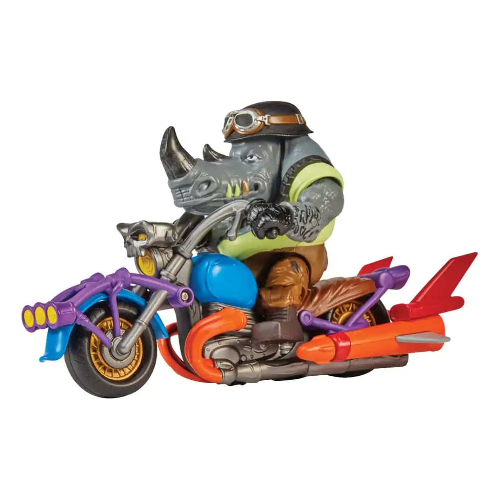 Figurină Acțiune Teenage Mutant Ninja Turtles Chopper mit Rocksteady poza produsului