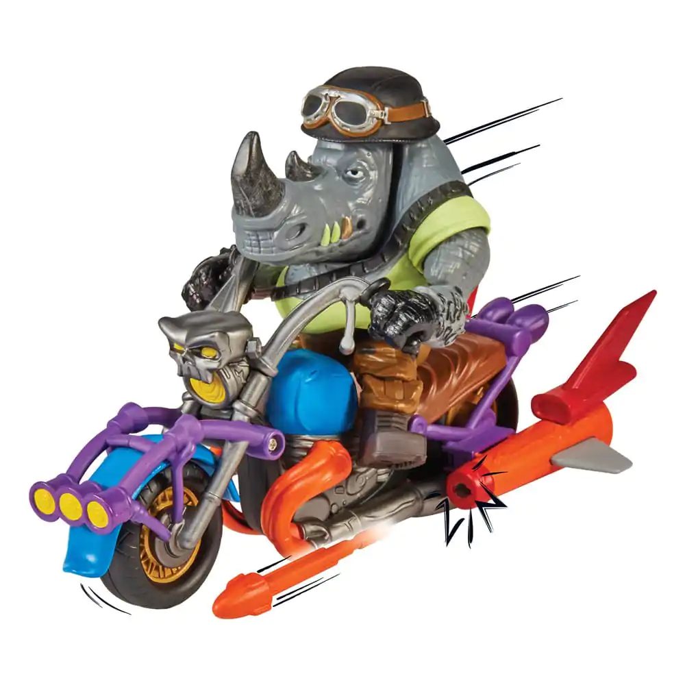 Figurină Acțiune Teenage Mutant Ninja Turtles Chopper mit Rocksteady poza produsului