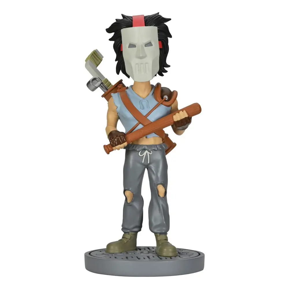 Teenage Mutant Ninja Turtles (Classic) Head Knocker Bobble-Head Casey Jones 20 cm poza produsului
