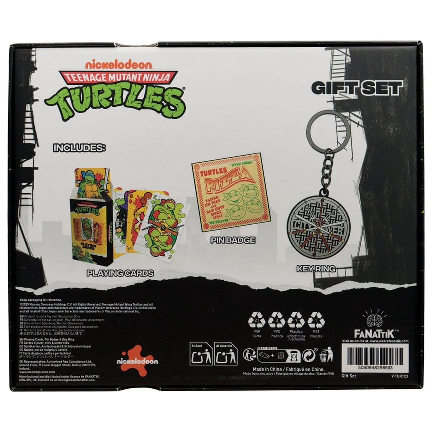 Teenage Mutant Ninja Turtles Gift set Cowabunga poza produsului