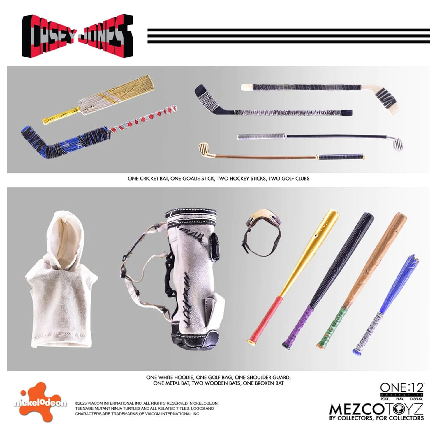 Teenage Mutant Ninja Turtles Figura 1/12 Casey Jones 17 cm poza produsului