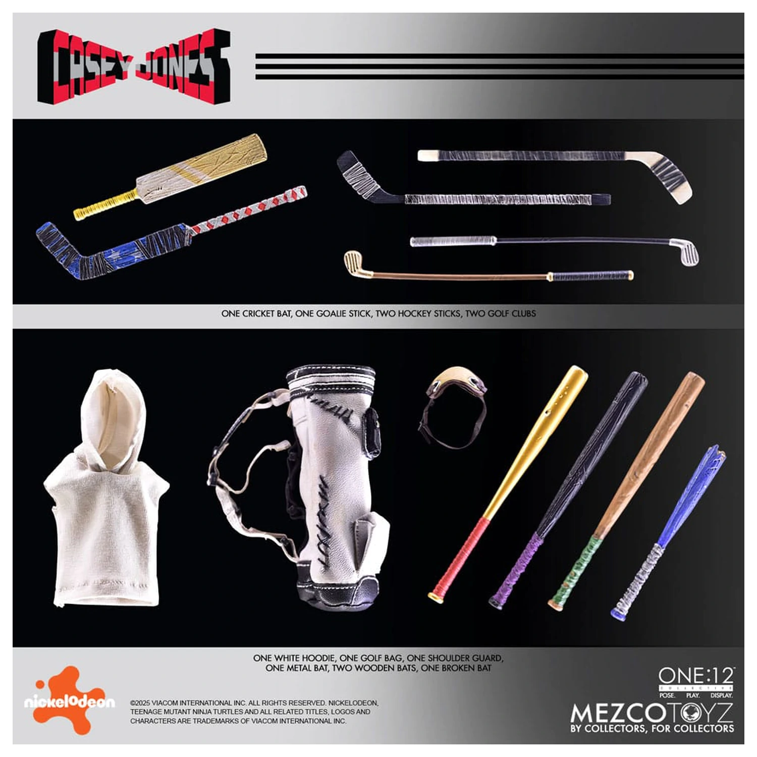 Teenage Mutant Ninja Turtles Figura 1/12 Casey Jones 17 cm poza produsului