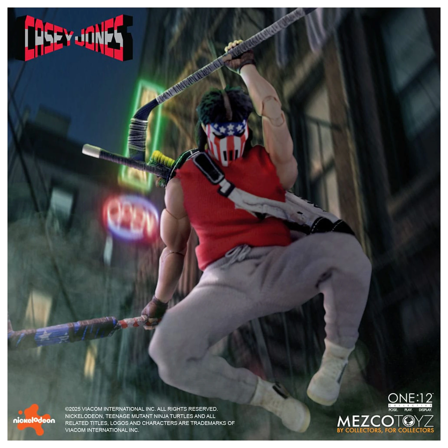 Teenage Mutant Ninja Turtles Figura 1/12 Casey Jones 17 cm poza produsului
