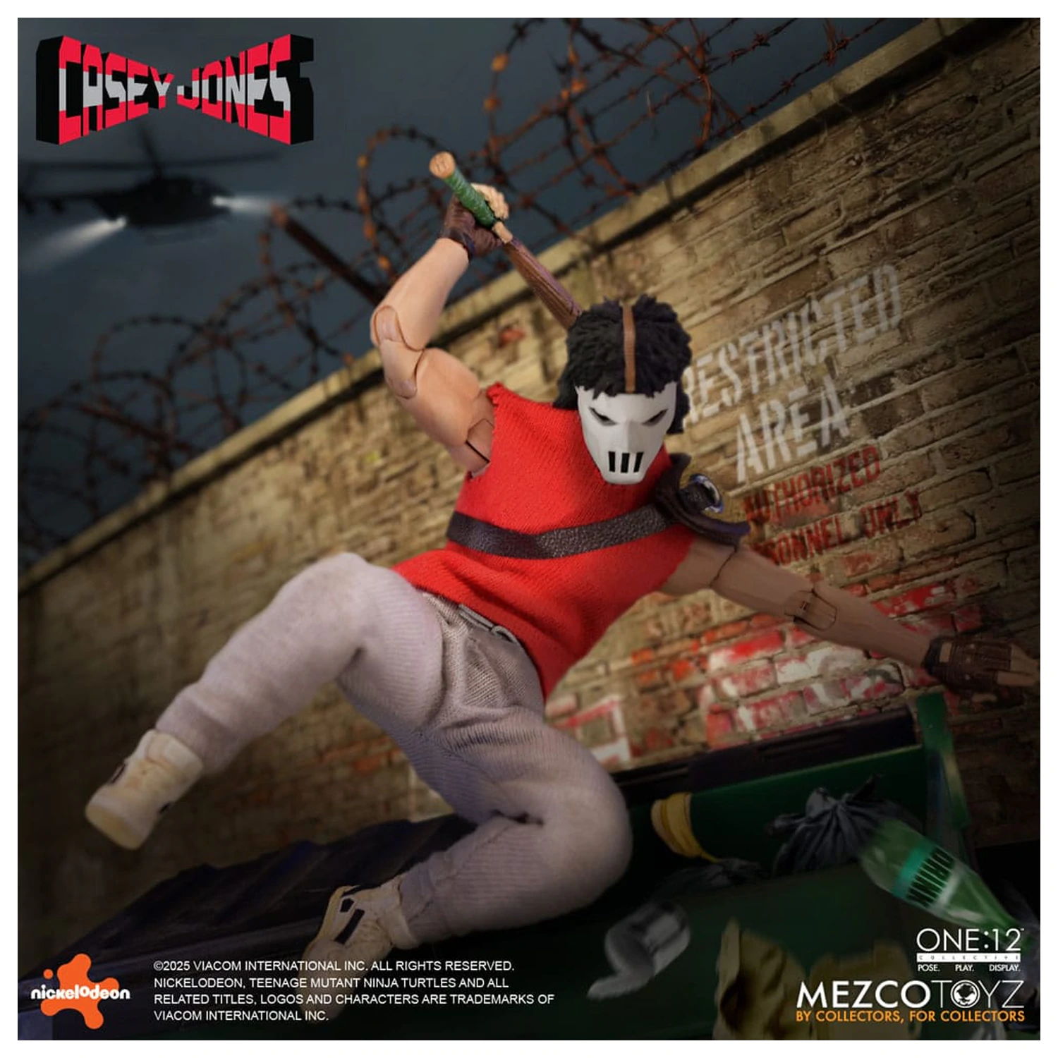 Teenage Mutant Ninja Turtles Figura 1/12 Casey Jones 17 cm poza produsului