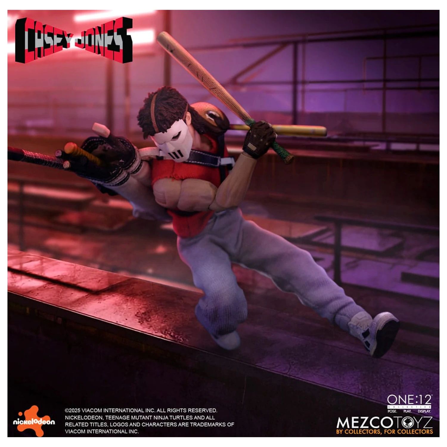 Teenage Mutant Ninja Turtles Figura 1/12 Casey Jones 17 cm poza produsului