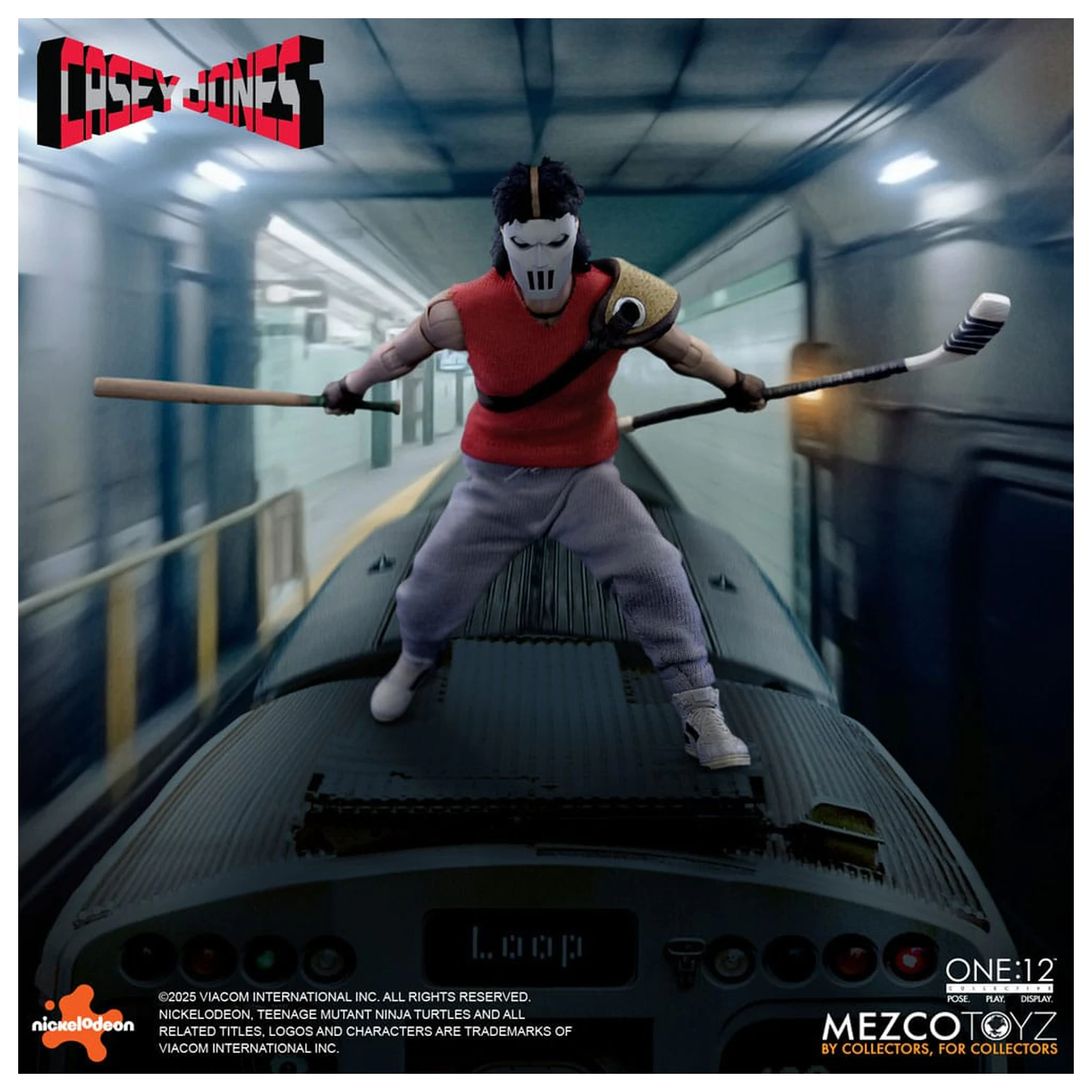 Teenage Mutant Ninja Turtles Figura 1/12 Casey Jones 17 cm poza produsului