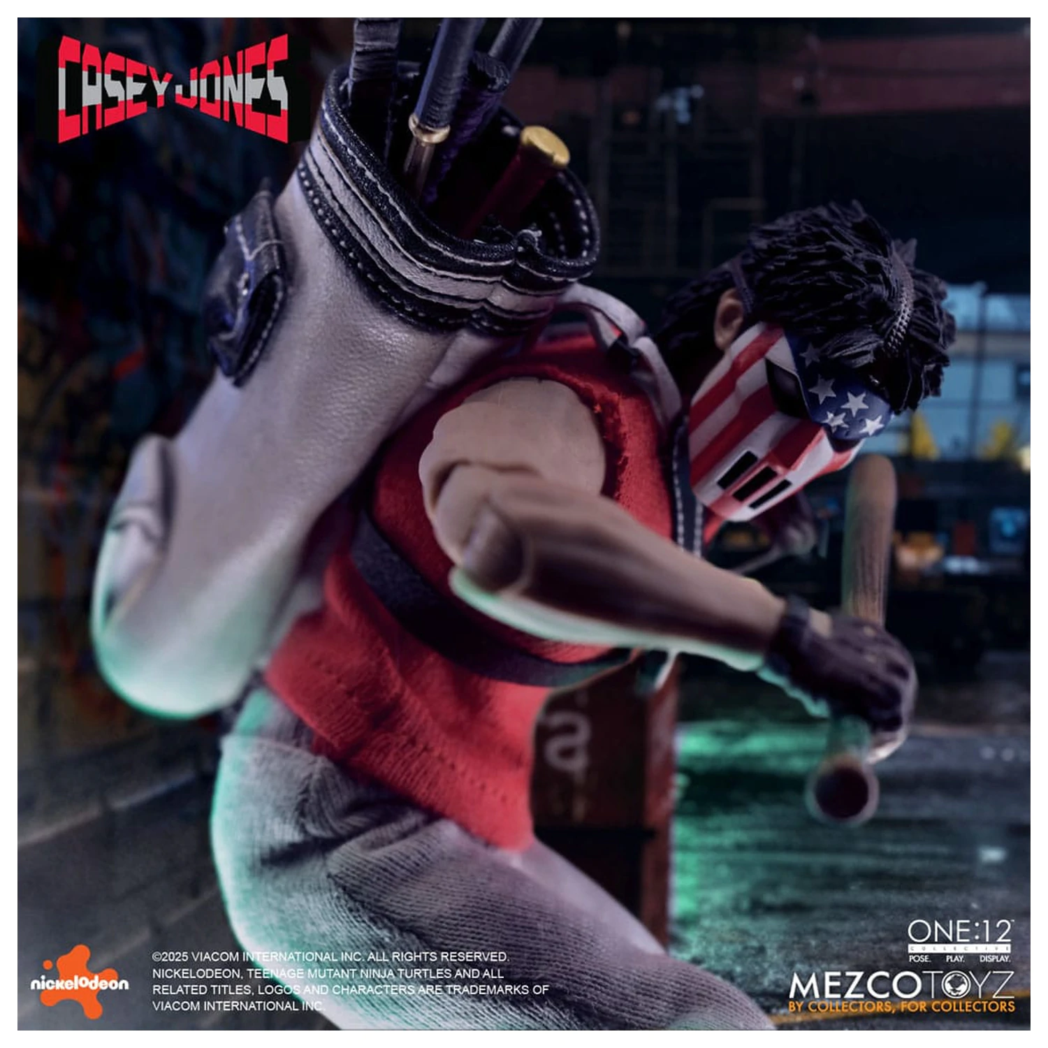 Teenage Mutant Ninja Turtles Figura 1/12 Casey Jones 17 cm poza produsului