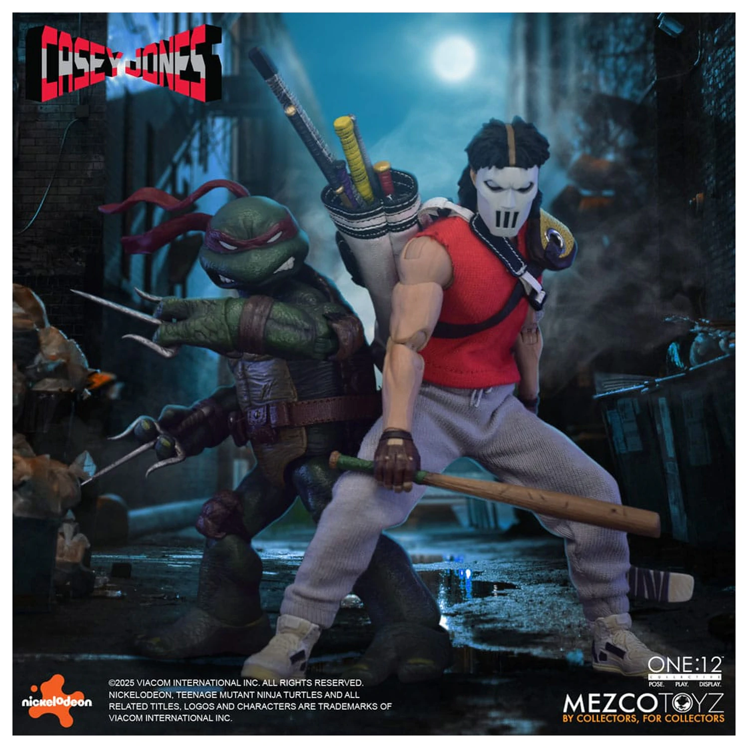 Teenage Mutant Ninja Turtles Figura 1/12 Casey Jones 17 cm poza produsului