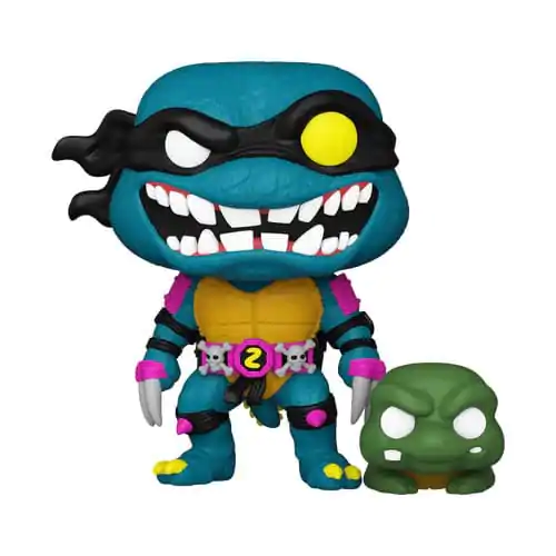 Teenage Mutant Ninja Turtles Funko POP & Buddy! Movies Figurina Vinil Slash & Pre-mutated, broască țestoasă Slash 9 cm poza produsului