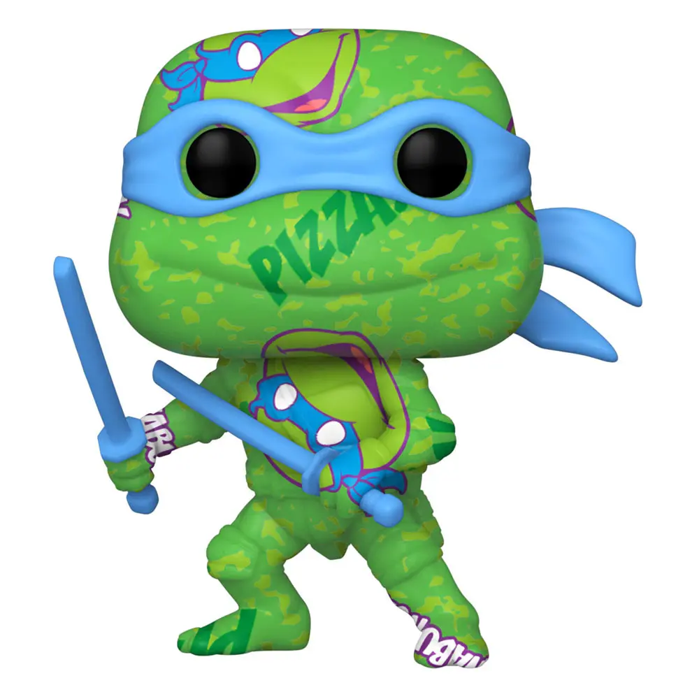 Teenage Mutant Ninja Turtles POP! Artist Series Figurina de vinil Leonardo 9 cm poza produsului