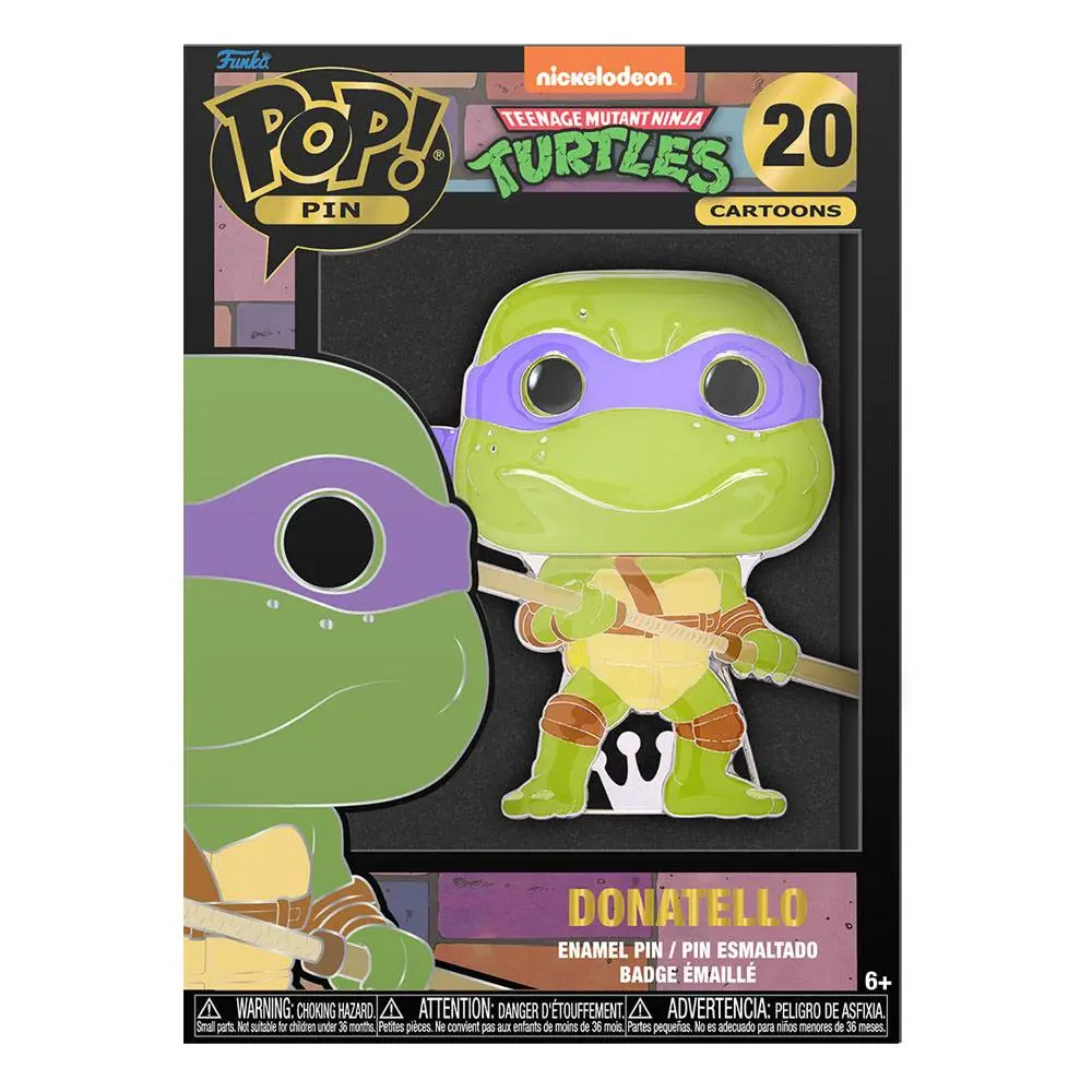 Teenage Mutant Ninja Turtles POP! Brosa din email Donatello 10 cm poza produsului