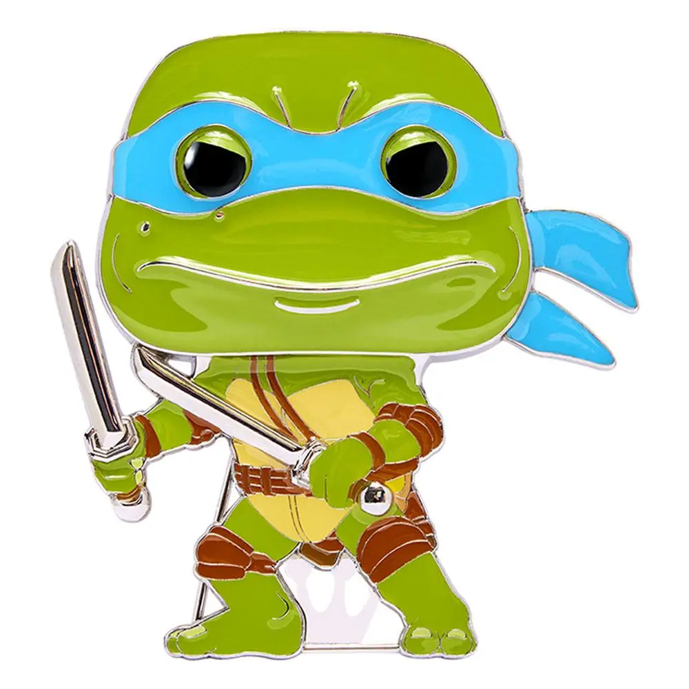 Teenage Mutant Ninja Turtles POP! Pin din email Leonardo 10 cm poza produsului