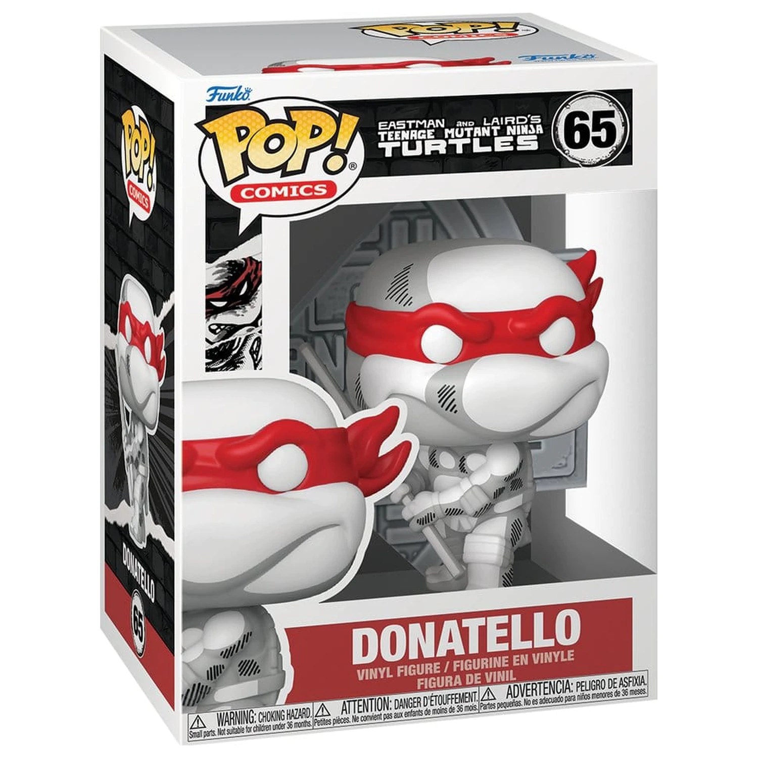 Figura din vinil Teenage Mutant Ninja Turtles Funko POP! Donatello 9 cm poza produsului