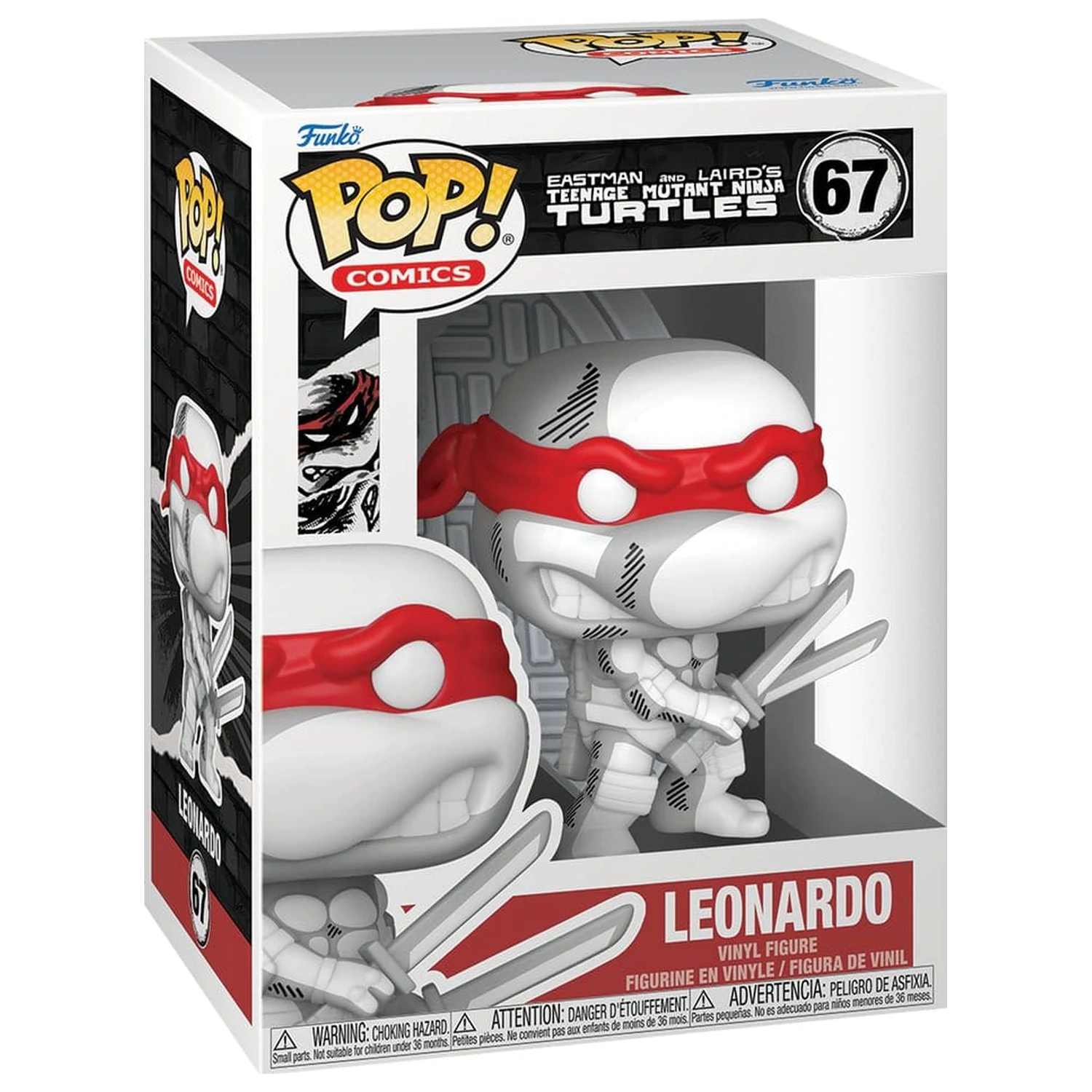 Teenage Mutant Ninja Turtles Funko POP! Figura din vinil Leonardo 9 cm poza produsului