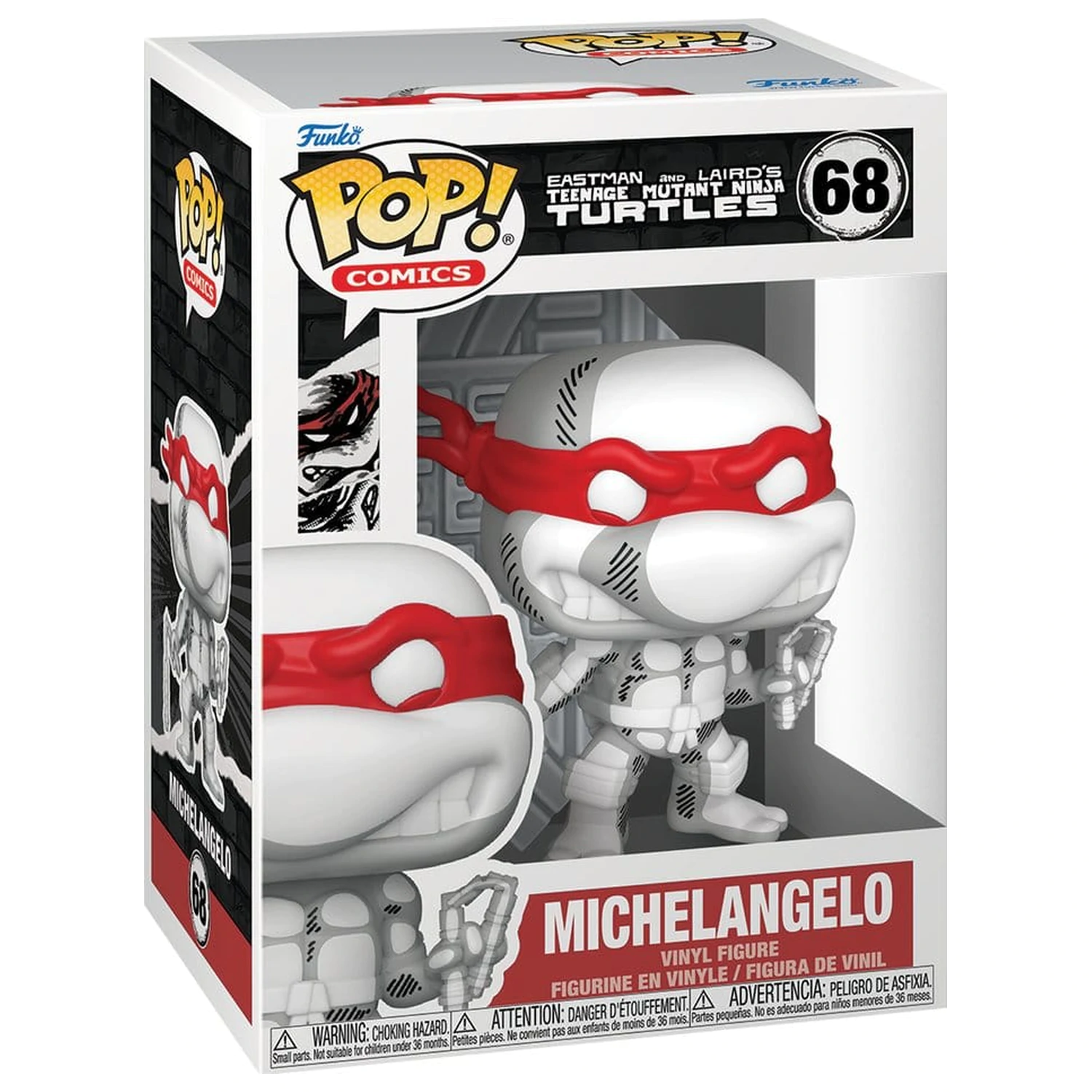 Teenage Mutant Ninja Turtles Funko POP! Figurina din vinil Michelangelo 9 cm poza produsului