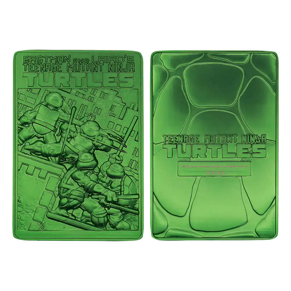 Teenage Mutant Ninja Turtles Ingot 40th Anniversary Verde Ediție Limitată poza produsului