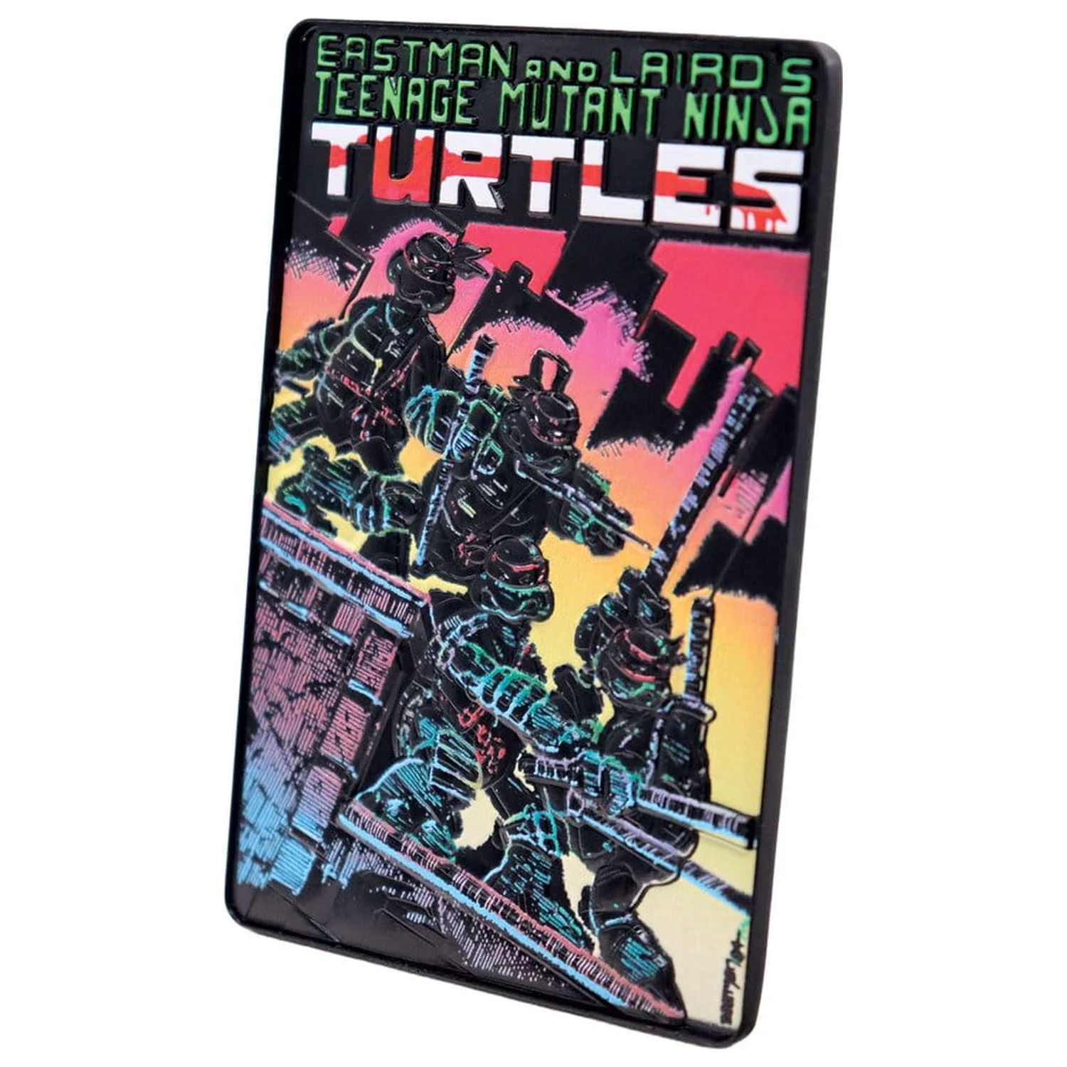 Teenage Mutant Ninja Turtles Set de trei lingouri Comic Book Cover Ingots Limited Edition poza produsului